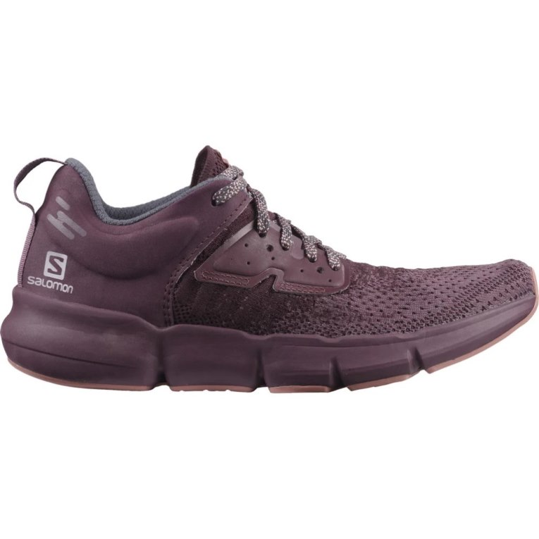 Sapatilhas de Corrida Salomon Predict Soc W Feminino Claret | PT U09852